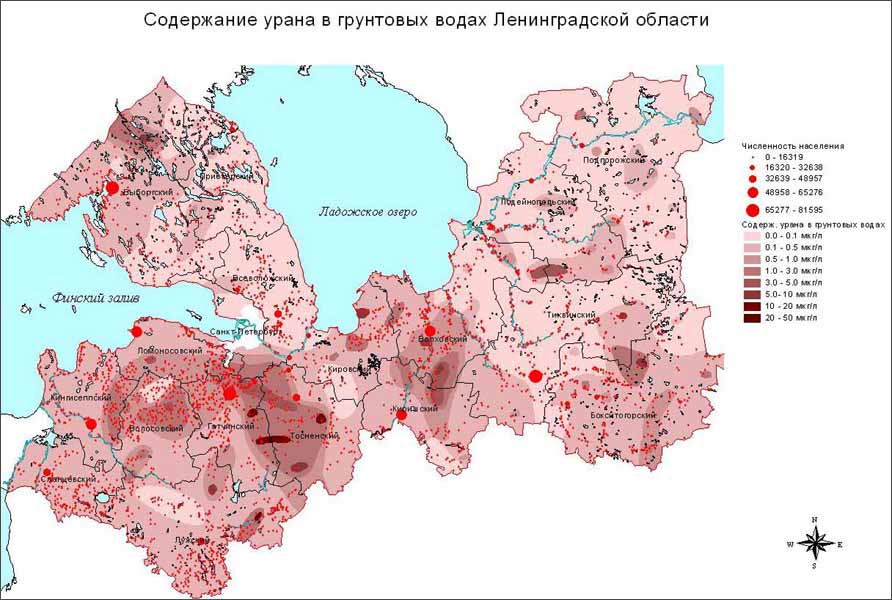 Карта осадков лен обл